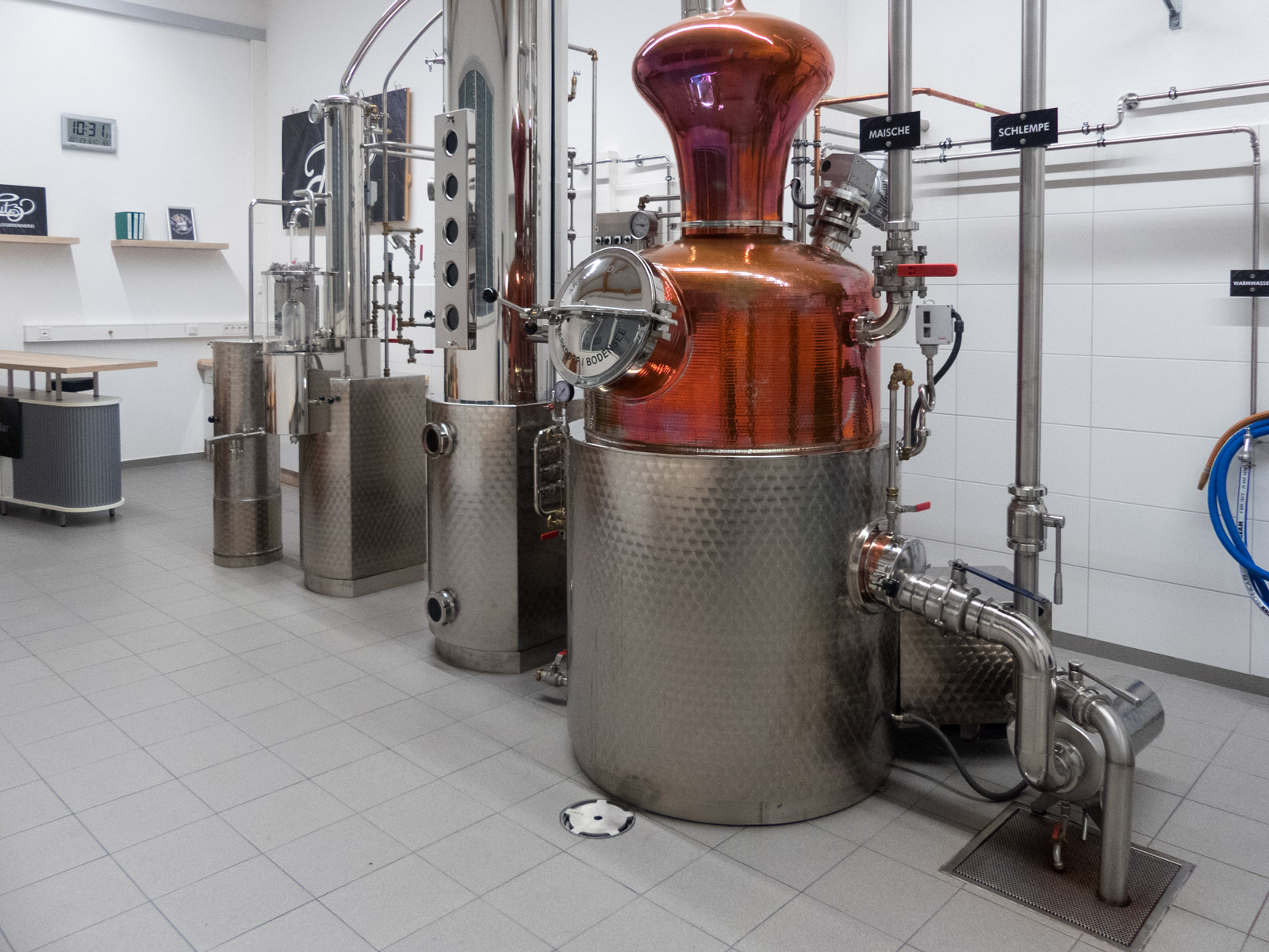 Brewing block and storage tanks Pleuvnik 3 HL